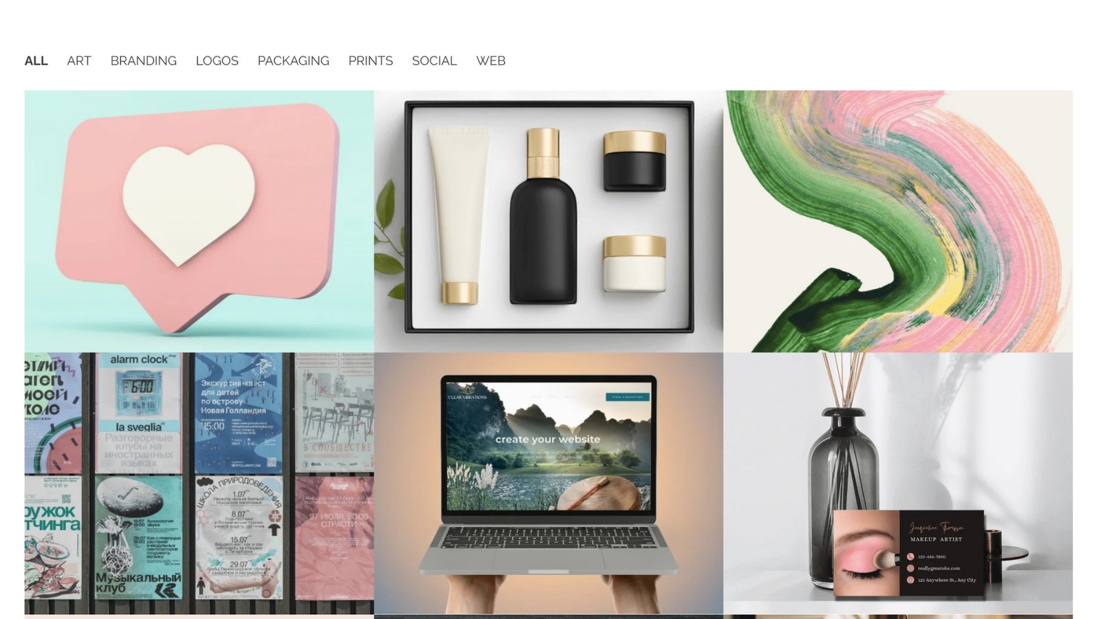 GRAPHIC DESIGN WEBSITE